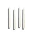 12" Unscented Taper Colored Candles - 4 pcs - MAIA HOMES