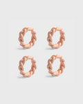 4 Set Pink Napkin Ring