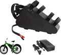 52V 20Ah 28Ah Ebike Battery 52V Triangle Lithium ion Battery for 0-1500W Motor Mountain Bike Battery with LED Battery Indicator and USB,52v,20Ah